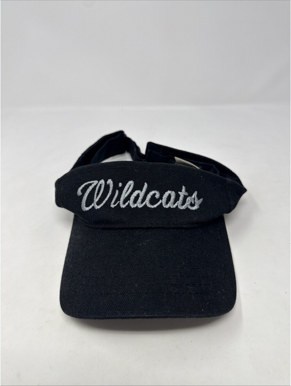 Wildcats Black Hat Visor Magic Headwear Adjustable